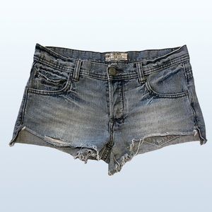 Free People Mid-Rise Jean Shorts, Women’s 25